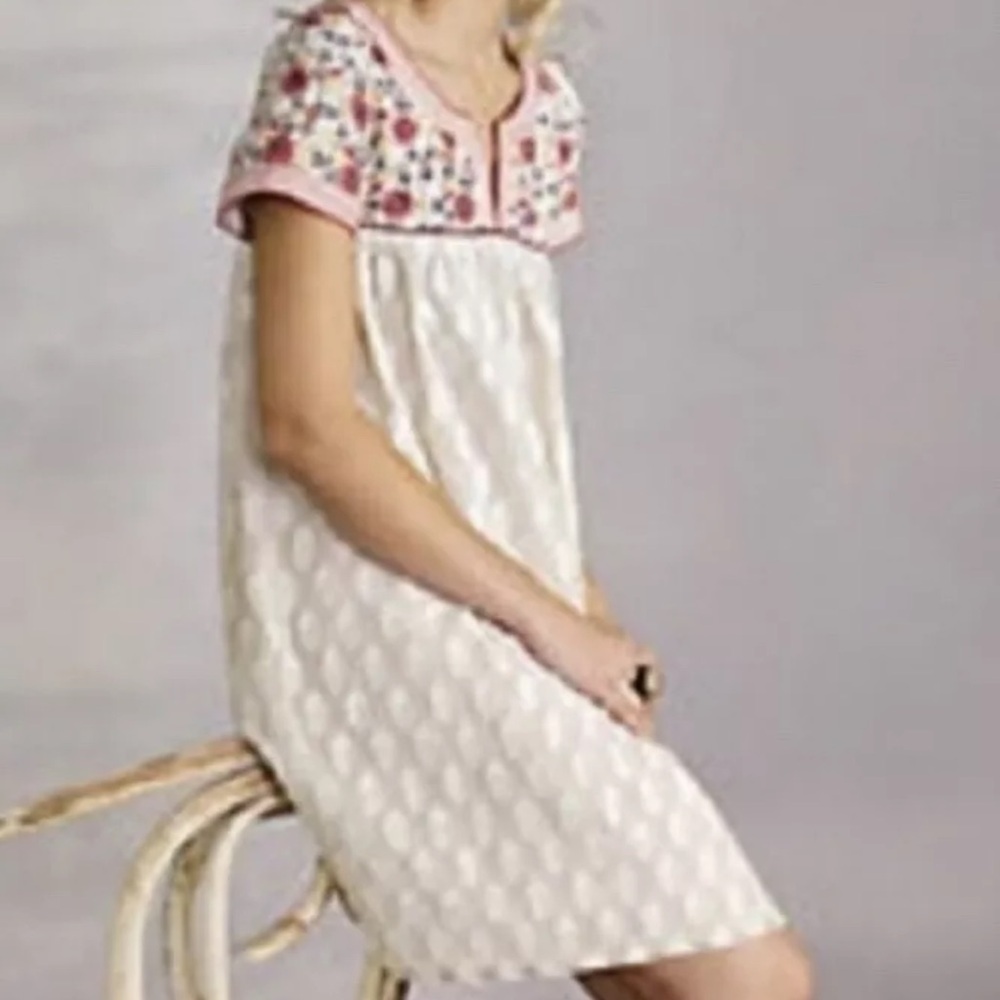 Anthropologie payal Jain embroidered dress